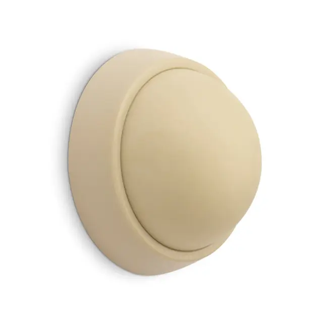 ΣΤΟΠ ΠΟΡΤΑΣ ΤΟΙΧΟΥ ΠΛΑΣΤΙΚΟ INOFIX 2450 33x33x18MM ΣΕΤ 2 ΤΕΜΑΧΙΩΝ Μπεζ