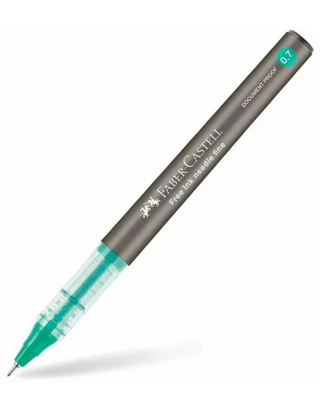 Faber-Castell Στυλό Rollerball 0.7mm με Πράσινο Μελάνι Free Ink Needle/ 348263 (Faber Castell)