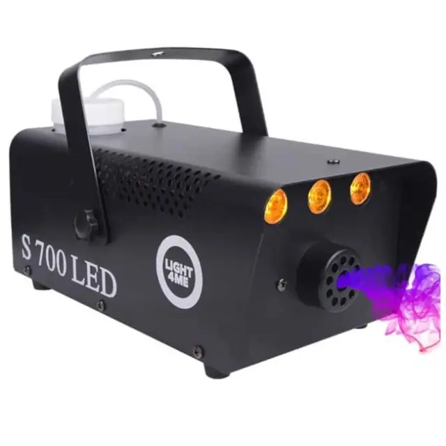 LIGHT4ME S 700W LED fog smoke machine wired remote light effect