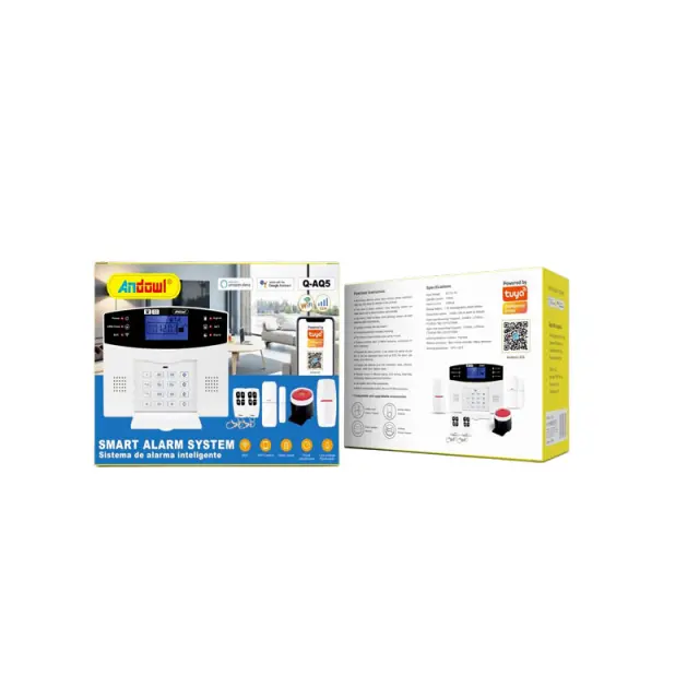 Andowl Σύστημα συναγερμού με οθόνη LCD και 2 τηλεχειριστήρια Q-AQ5 - Smart Alarm System 075673 2