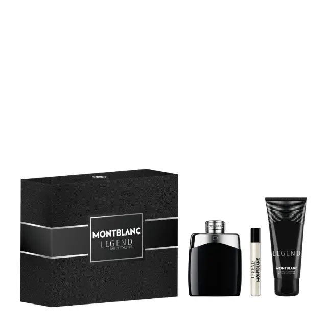 Montblanc Legend Ανδρικό Αρωματικό Σετ: Eau De Toilette 100ml & Travel Spray 7.5ml & Shower Gel 100ml