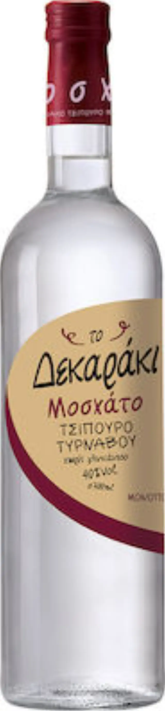 ΤΣΙΠΟΥΡΟ ΔΕΚΑΡΑΚΙ ΜΟΣΧΑΤΟ ΧΩΡΙΣ ΓΛΥΚΑΝΙΣΟ 700ML