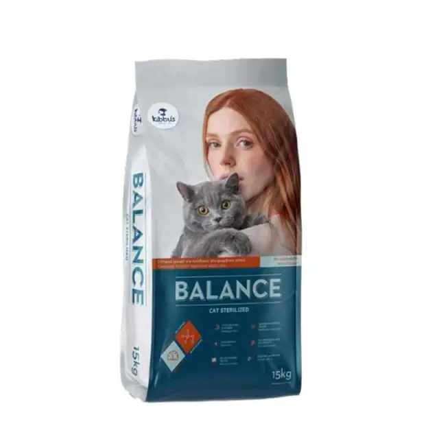 Kibbus Balance Cat Sterilized Chicken για Στειρωμένες Γάτες με Κοτόπουλο 15kg