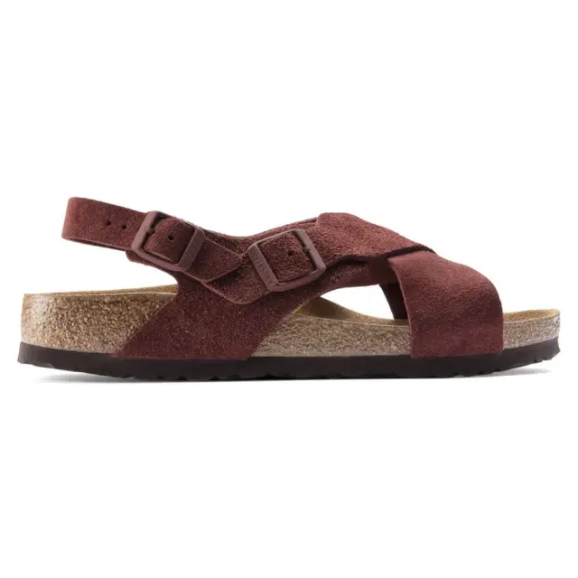 Birkenstock Πέδιλα Γυναικείο δέρμα suede Καφέ BIR/TULUM SOFT 1022294 CHOCOLA