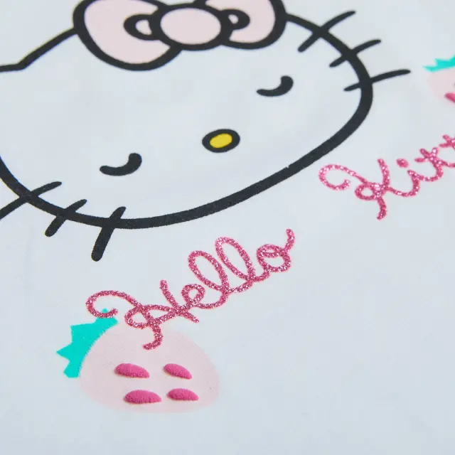 Σετ Hello Kitty με ροζ scrunchie 3