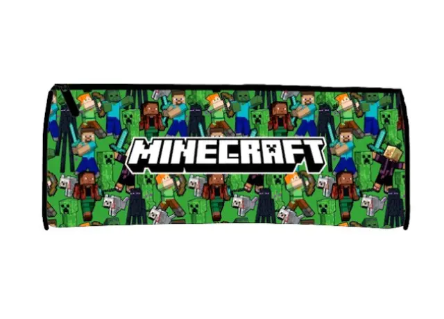 Minecraft Face Παιδική Κασετίνα 23×8 cm