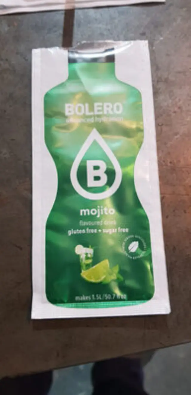 BOLERO Mojito - Χυμός σε σκόνη για 1,5L (σακουλάκι 9γρ)