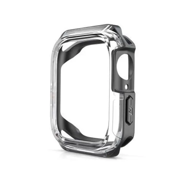 Θήκη TPU & PC Devia Apple Watch 7/ 8/ 9 41mm Shock Proof Sport Μαύρο N62104