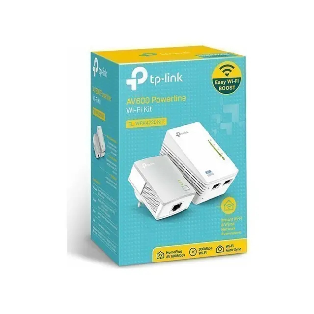 TP-Link TL-WPA4220KIT Powerline starter kit, AV600 2