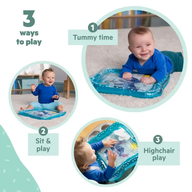 Bright Starts Disney Stitch Making Waves Χαλάκι Δραστηριοτήτων με Νερό 0+ Μηνών 3