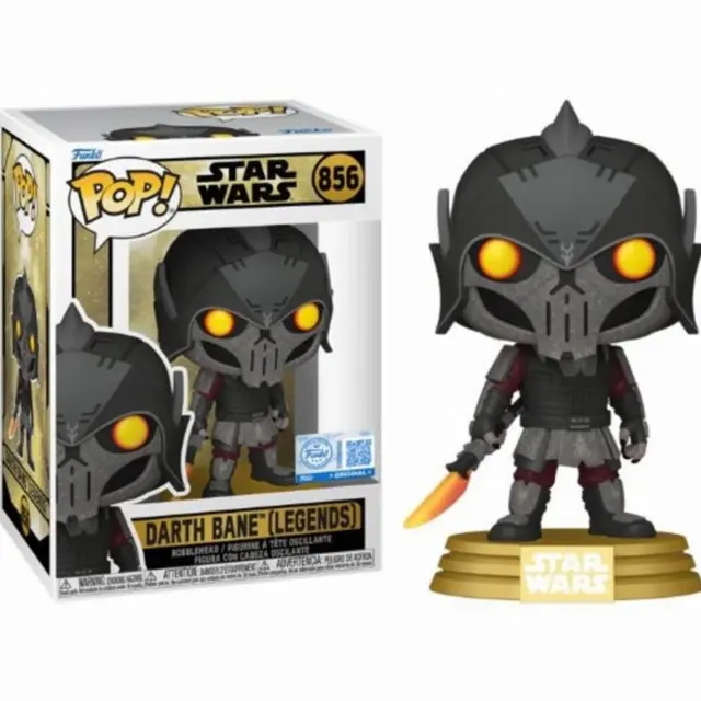 Φιγούρα Funko Pop!: Star Wars Legends - Darth Bane (Special Edition) #856 Vinyl Figure