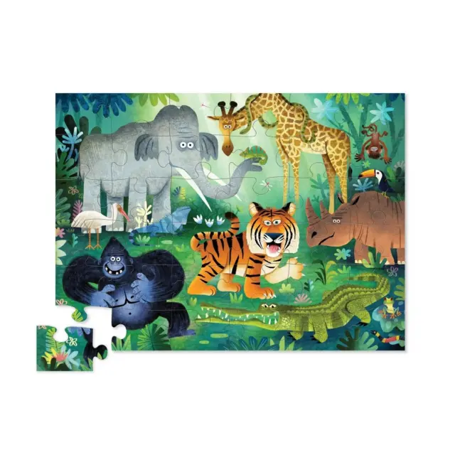 Παζλ Δαπέδου Wild Animals 36 Τεμαχίων – Crocodile Creek, 3+ Ετών 2