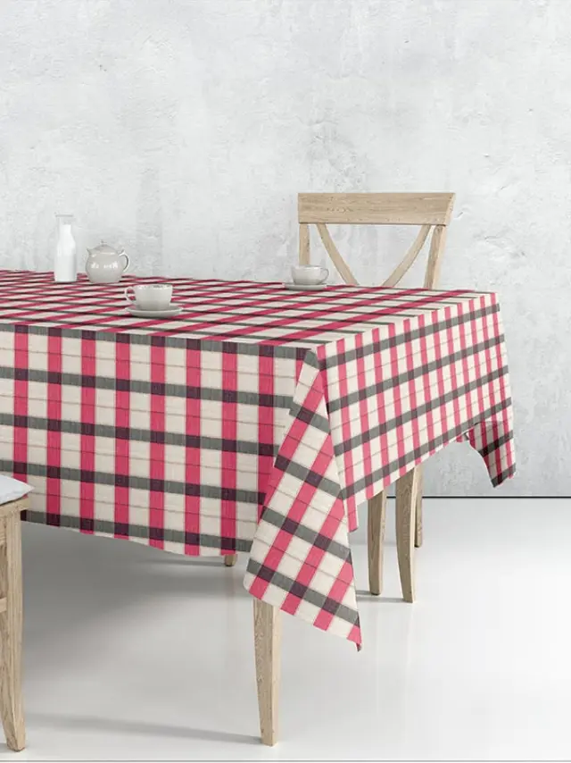 Τραπεζομάντηλο 5452 Red 140x140 Sunshine