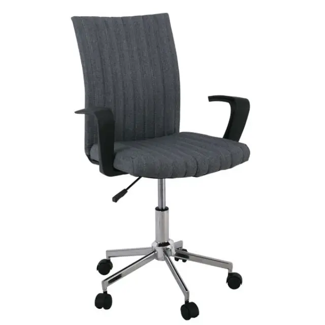 Πολυθρόνα BF502 Ύφασμα Γκρι 55x48x94/104cm