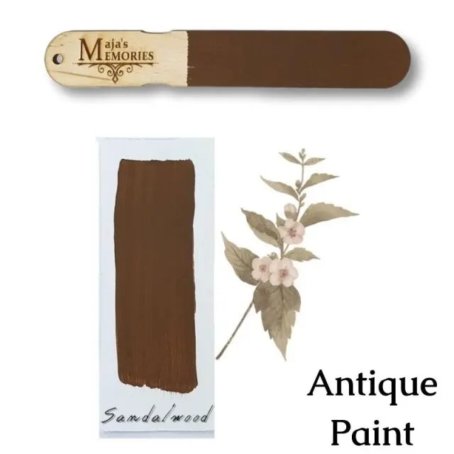 Χρώμα-εφέ πατίνας Antique Paint Maja's Memories, 150ml, Sandalwood