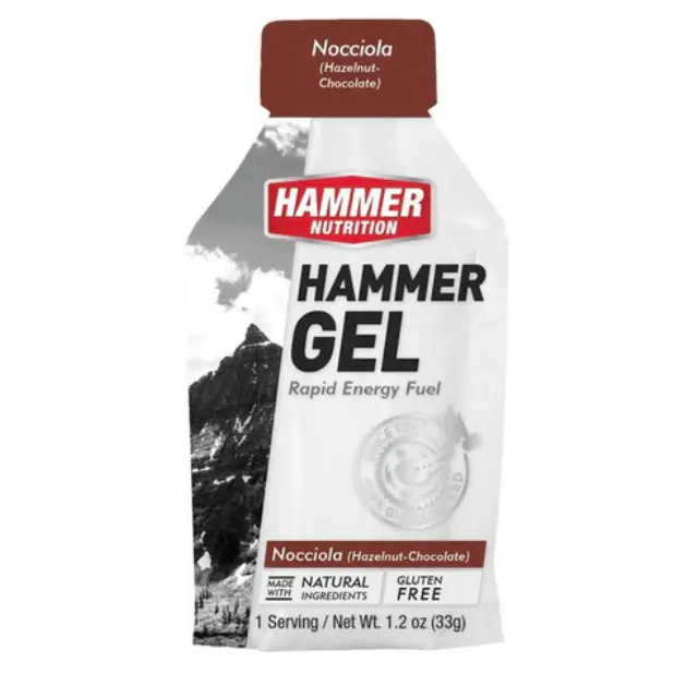 Hammer Energy Gel 33gr Nocciola(Hazelnut-chocolate)