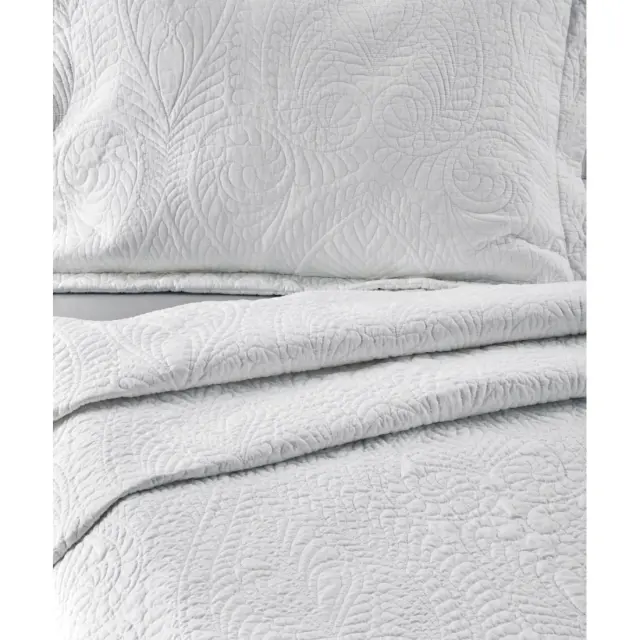 Σετ Κουβερλί Υπέρδιπλο 3 Τεμαχίων Kentia Maldive White 230x250 3