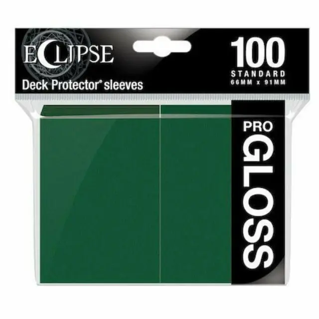 Ultra-Pro Eclipse Gloss Forest Green Deck Protector 100ct (REM15605)