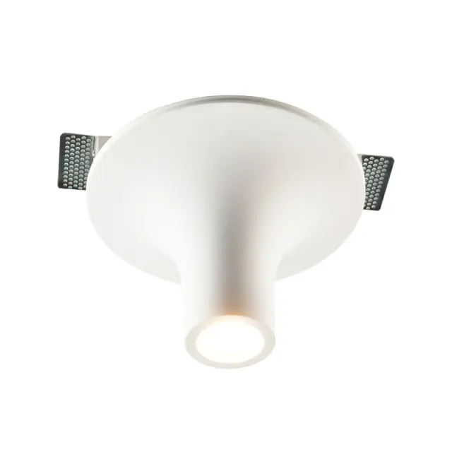 AcaLights ΟΡΟΦΗΣ Φ/Σ 1XGU10 TRIMLESS ΓΥΨΙΝΟ D23XH15CM AVA