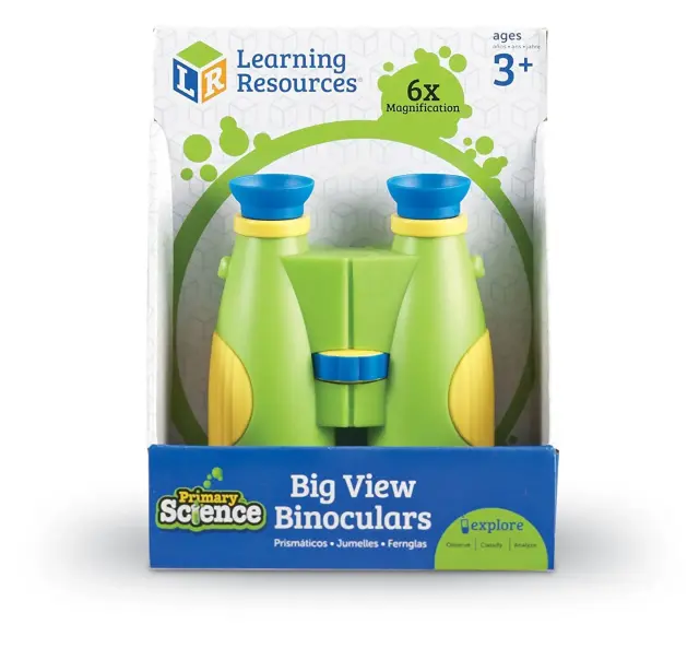 Learning Resources Εκπαιδευτικό Παιχνίδι Primary Science® Big View Binoculars για 3+ ετών LER 2818 3