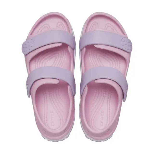 Crocs Παιδικά Σανδάλια Κορίτσι Crocband Cruiser Sandal T, Χρώμα Ballerina-Lavender 3