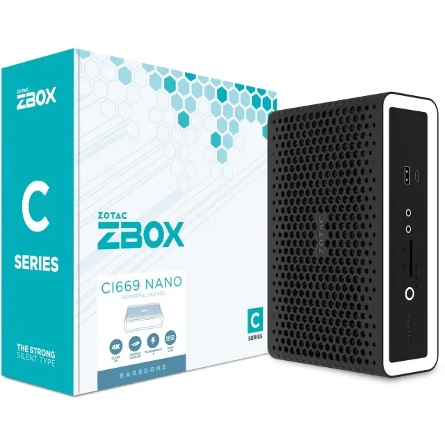 Zotac ZBOX CI669 nano (black/white, No OS)