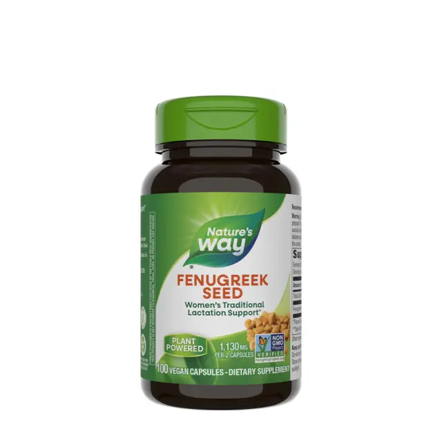 Nature's Way Fenugreek Seed 100 Capsules
