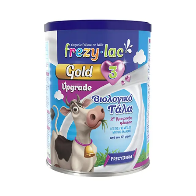 Frezylac Gold 3 Upgrade Πίνω & Μεγαλώνω Βιολογικό Ρόφημα Γάλακτος σε Σκόνη για μετά τον 12ο μήνα, 900g