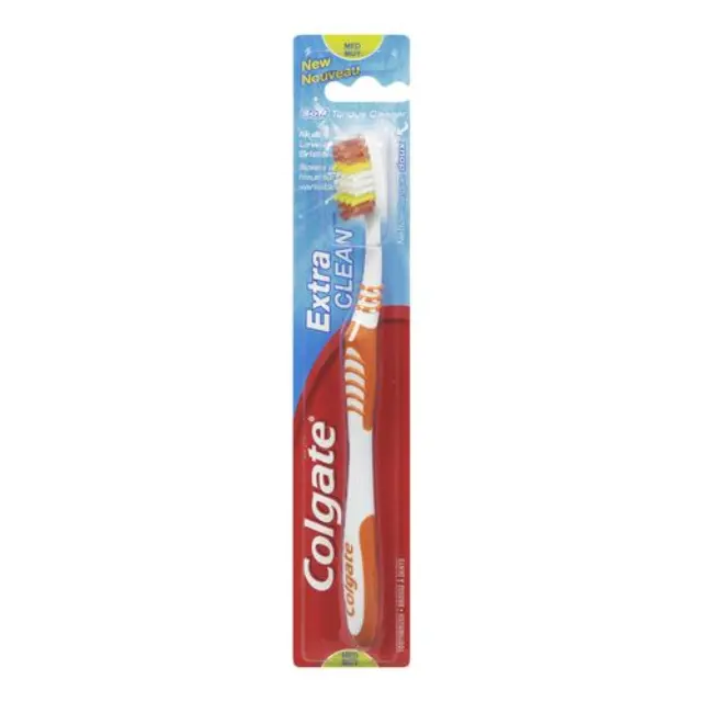 Colgate Οδοντόβουρτσες Extra Clean 1+1 (σε διάφορα χρώματα) 3