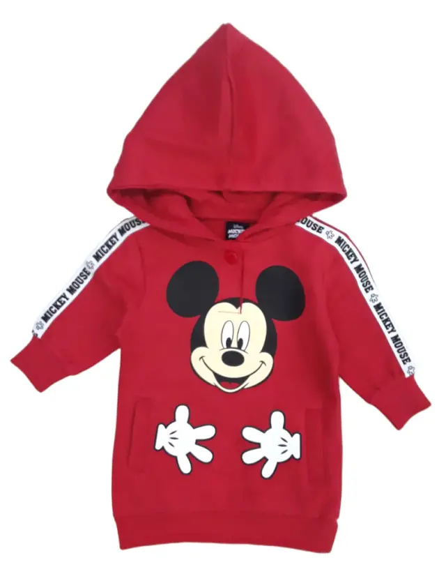 Μπλούζα με Κουκούλα Φούτερ Red Mickey 8100605 - 3 M (62cm)