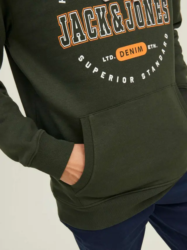 JJSTAMP SWEAT HOOD Rosin 3