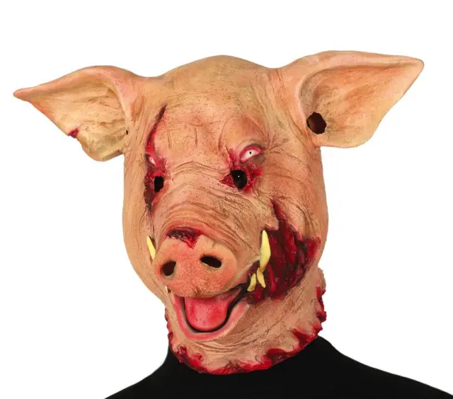 Αποκριάτικη Μάσκα Latex Horror Pig (Fiestas Guirca) (GU-2857)