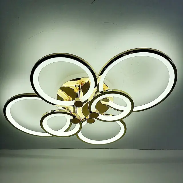 Φωτιστικό οροφής LED - Πλαφονιέρα με Dimmer - 5131-6GD - 943673 2