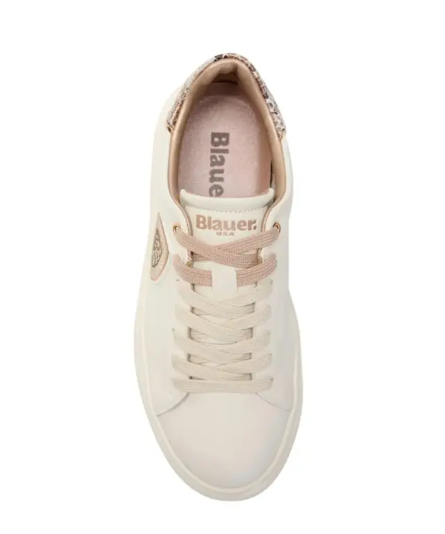 Blauer - Γυναικεία Sneakers Venus 01 Pyt F5VENUS01PYT-CREPYT Κρεμ - 39 3