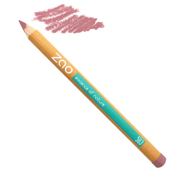 Zao Organic Multi Purpose Pencils – Βιολογικά, Vegan μολύβια χειλιών - 563 Vintage Pink
