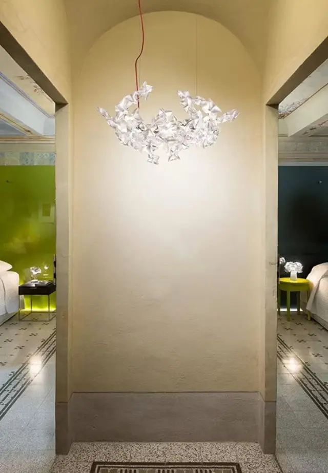 Hanami Suspension S Prisma κρεμαστό φωτιστικό οροφής LED Διάφανο 3