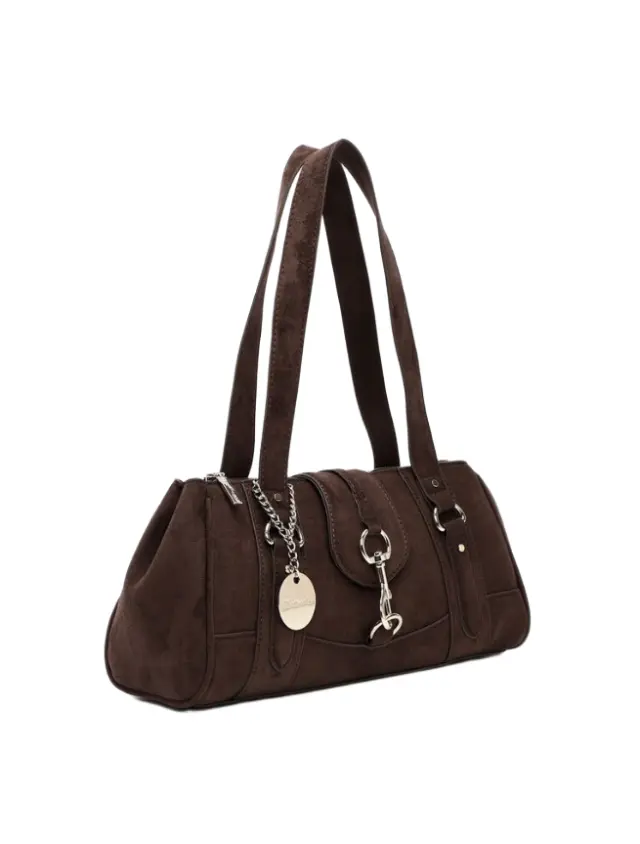 Tamaris γυναικεία τσάντα ώμου baguette Marina Suede 34972-2 2