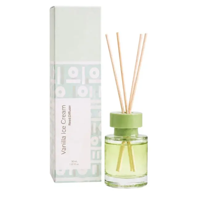 Αρωματικό diffuser πράσινο Vanilla Ice Cream 50ml Iliadis 94977