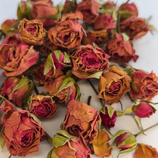 Αποξηραμένα λουλούδια τριαντάφυλλα, Autumn rose, 28gr