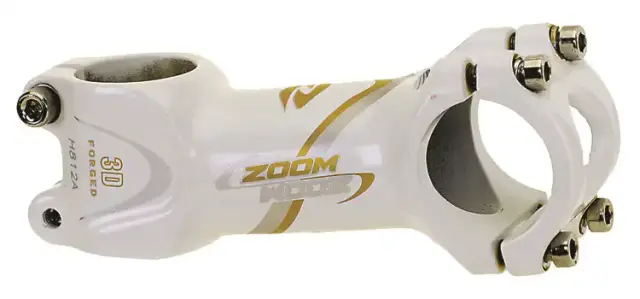 ΛΑΙΜΟΣ ZOOM 3D ΑΛΟΥΜΙΝΙΟΥ 31.8 1.1/8'' 110mm ΛΕΥΚΟ 404194