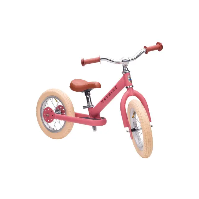 Trybike Ποδήλατο Ισορροπίας Ροζ Ματ (15+ μηνών) TBS-2-PNK-M-VIN 3