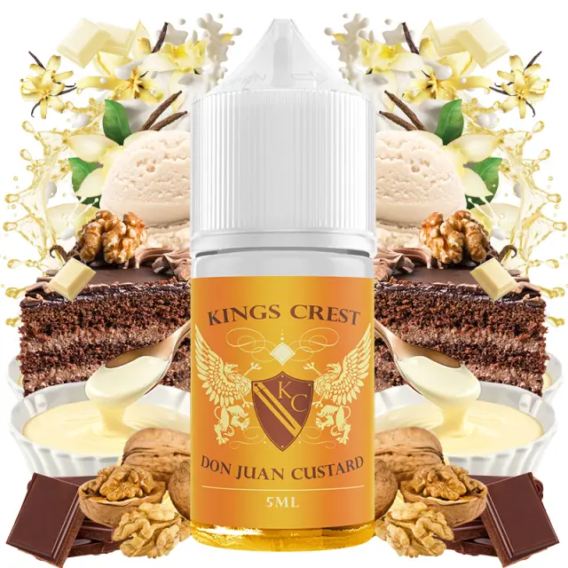 Kings Crest Don Juan Custard 5ml/30ml FS