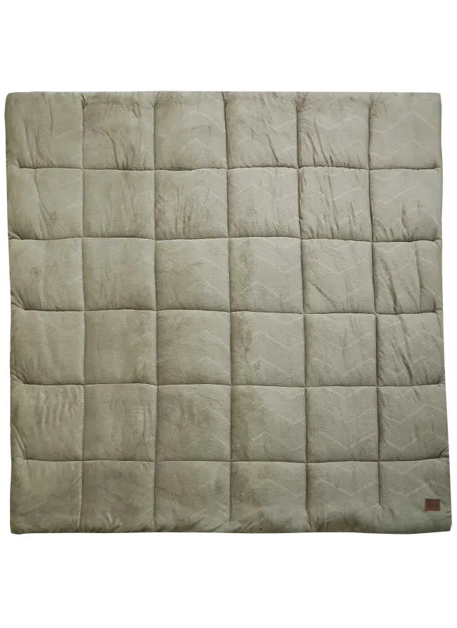 Κουβερτοπάπλωμα ALUVIA TAUPE MADI μονό: 160 x 220 εκ. 3