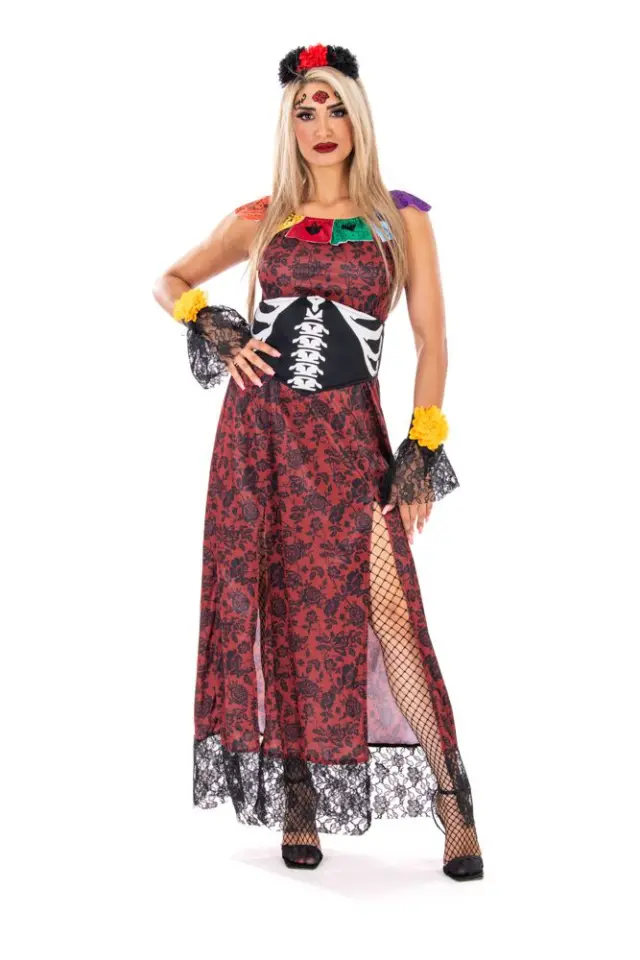 Αποκριάτικη Στολή Day Of The Dead Senorita (Fun Fashion) (F-162800)
