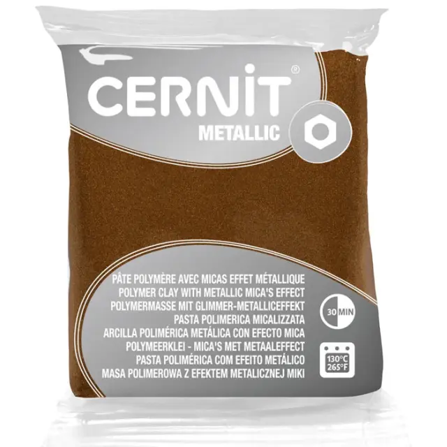 Πολυμερικός Πηλός Cernit Metallic No059 - Antique Bronze - 56gr