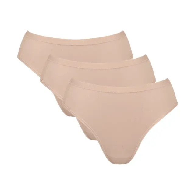 Sloggi Γυναικείο Slip Go Daily Tai - Τριπλό Πακέτο, Χρώμα New Beige