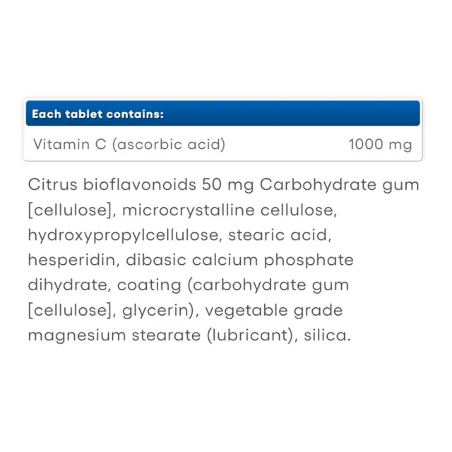 Natural Factors Vitamin C Time Release 1000 mg 2