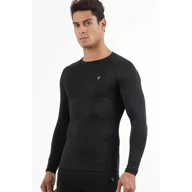 Magnetic North Men's Layer Top (50004-Black) - Μαύρο