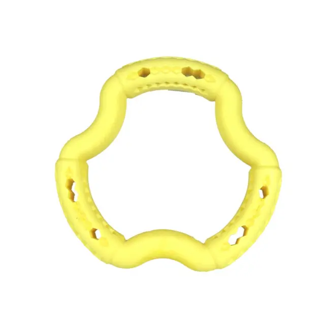 Vadigran Παιχνίδι Καουτσούκ TPR Ring Κίτρινο-Βανίλια 21cm 150gr 2