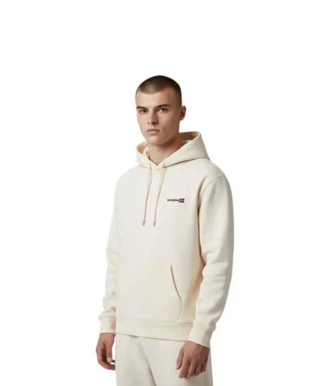 Tommy Hilfiger - Ανδρικό Φούτερ Entry DNA Regular Fit DM0DM23393-YBH Λευκό 2